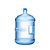 饮水机桶纯净水矿泉水小型桶装饮水桶家用手提可加水塑料储水带盖(7.5L加厚带提手)第2张高清大图