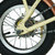阿米尼折叠自行车迷你自行车12寸便携成人折叠车男女款学生单车 EKB2001(奶酪黄/咖啡板罩)第5张高清大图