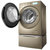 惠而浦(Whirlpool)WG-F100881BIP 10公斤 滚筒洗衣机  智能WIFI 流沙金第4张高清大图