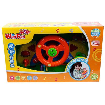 英纷（WinFun）0704-NL婴幼启蒙欢乐方向盘玩具