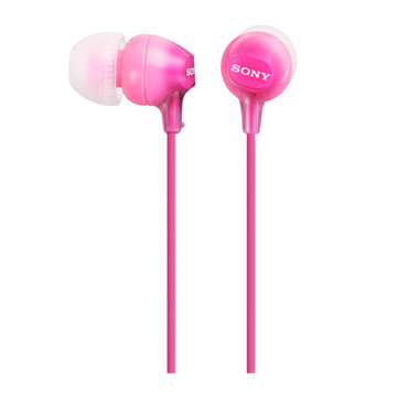 索尼(sony) MDR-EX15LP入耳式耳机手机电脑平板mp3耳塞重低音清晰(粉红色)