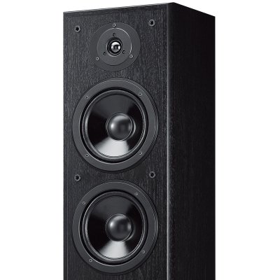 雅马哈（Yamaha）NS-F51 家庭影院音箱 落地式主音箱2分频/80W（一对）（黑色）