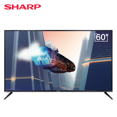 夏普（SHARP）60B3RM /RK/RZ 60英寸日本原装面板4K超高清杜比音效HDR语音遥控智能网络液晶电视机(黑色)