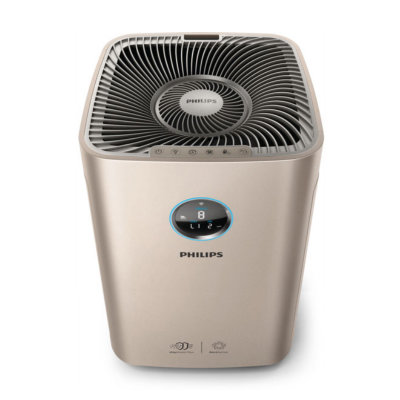 飞利浦（PHILIPS）空气净化器 家用除甲醛雾霾PM2.5 智能APP控制静音节能 三数值同屏显示 AC6675