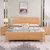 美天乐 实木床榉木床现代中式1.5米1.8米儿童床双人床单人床可做高箱床卧室婚床大床 进口榉木(颜色（定制） 床)第2张高清大图