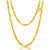 传世美钰 黄金项链足金水波纹项链 免工费(约6.44克 长约44-45cm)第4张高清大图