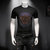 欧洲站美杜莎夏季2020新款潮流牌男士丝光棉烫钻短袖T恤大码体恤.3(XL 酒红)第5张高清大图