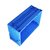 苏识 WL03 折叠物流箱 600×400×243mm ( 颜色：蓝色) 周转箱储物箱折叠式配送箱第3张高清大图