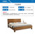 云艳床1.2米款含床头柜 床垫 YY-C0002第2张高清大图