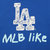 MLB春季llike款蓝色白标laT恤(蓝色 XS)第8张高清大图