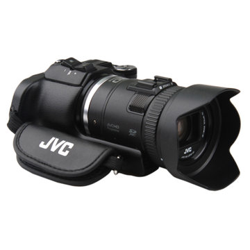 JVC GC-P100BAC 高清闪存摄像机 数码摄像机（黑色）36Mbps/50p高品质视频录制 光学防抖 多种专业录制格式 : MP4/AVCHD/MOV
