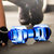 Bianli倍乐1308创意个性哑铃健身运动塑料摇摇水壶杯子550ML(薄荷蓝)第3张高清大图