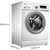 小天鹅(LittleSwan) TG70-easy60WX 7公斤 物联网滚筒洗衣机(白色) 智能APP控制第2张高清大图