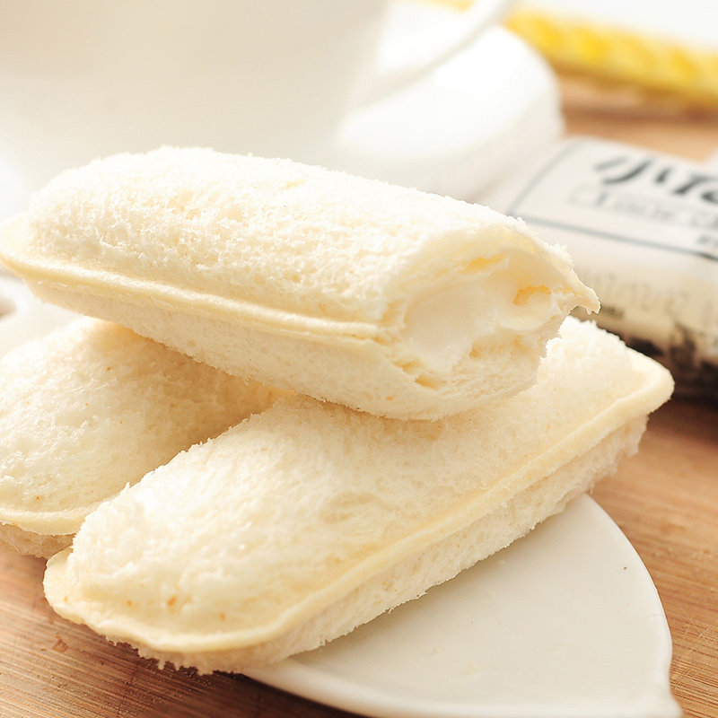 乳酸菌风味小口袋面包300g盒约12个小口袋面包300g一箱装