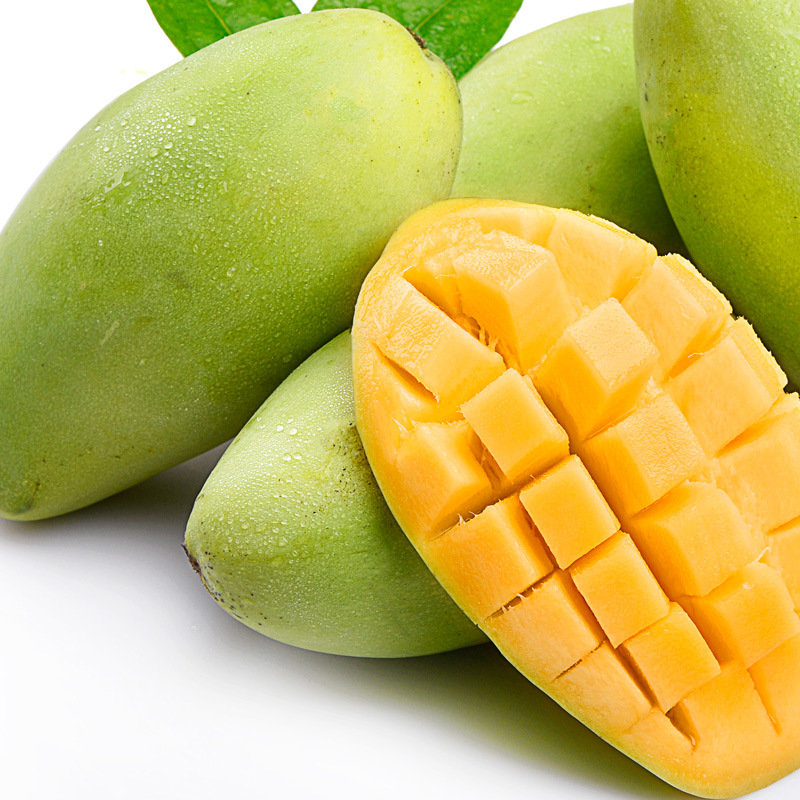 杞农云商海南金煌芒时令芒果单果100g以上香甜可口248斤装包邮1000g