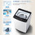 海尔（Haier）洗衣机9公斤 直驱变频静音波轮洗衣机全自动 一级能效家用XQB90-BZ828 银色洗衣机第3张高清大图