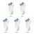 南极人袜子女士短袜浅口船袜可爱薄款春夏季日系夏天运动网红潮袜(蓝条纹+卡条纹+蓝格子+卡其+拼接白 10双装)第5张高清大图