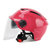 永恒头盔双镜片摩托车头盔电动车夏季防紫外线男女款半盔电瓶车电单车自行车头盔安全帽YH-365(白色)第3张高清大图