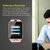 品佳/pincare UU90智能手表手机SIM卡独立通话蓝牙运动时尚商务手表 可推送信息 QQ、微信、Twitter等(绅士银)第4张高清大图