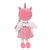 独角兽毛绒玩具公仔睡觉抱枕布娃娃儿童女孩玩偶(粉红色 40cm)第4张高清大图