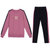 跑步服运动服套装女士春秋2021年新款春季宽松休闲时尚卫衣两件套(紫色 XL)第4张高清大图