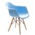 豫见美农 餐椅家用网红化妆椅北欧简易卧室书桌椅梳妆椅休闲创意靠背椅凳子(白色)第5张高清大图