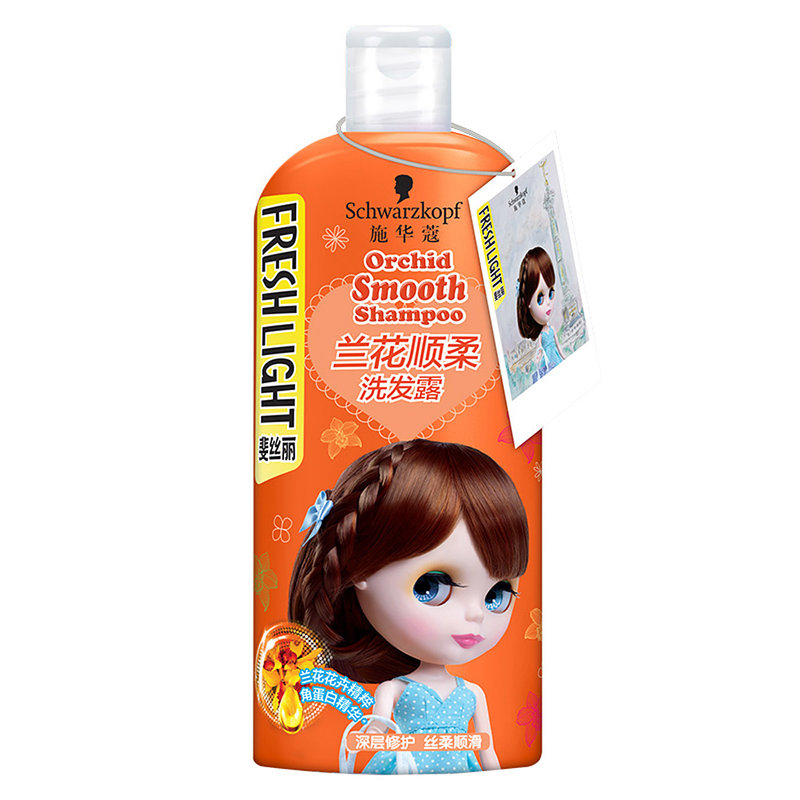 【国美自营】施华蔻斐丝丽兰花顺柔洗发露450ml 洗发水