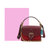 COACH 蔻驰 女士时尚翻盖开合单肩手提包(红色拼色)第5张高清大图