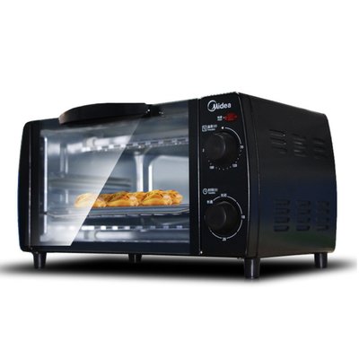 美的(Midea)多功能电烤箱家用烘焙小烤箱控温迷你蛋糕 T1-L101B