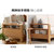 源氏木语实木沙发北欧小户型橡木沙发组合现代简约新中式客厅家具(大四人位)第5张高清大图