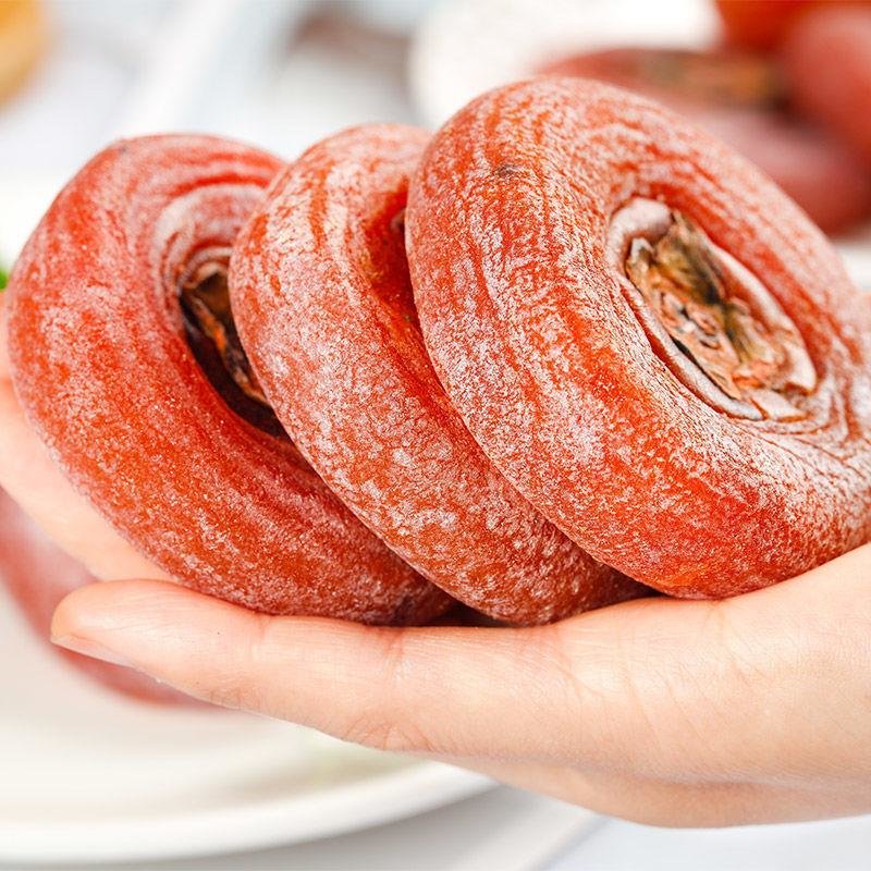 买1斤送1斤正宗广西降霜柿饼批发柿子饼批发富平吊柿饼柿饼干