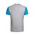 沃特圆领T恤男短袖春夏季运动服棉休闲针织上衣(浅灰色 XL)第2张高清大图