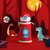 悟童梦想家系列儿童水杯保温杯带吸管两用幼儿园男女水壶小学生背带便携水杯600ml(舞蹈家（粉色）)第4张高清大图