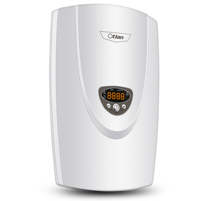 【真快乐自营】奥特朗（otlan）DSF343-70即热式电热水器 智能超薄恒温 淋浴洗澡