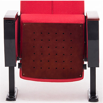 亿景鸿基 礼堂椅 剧场排椅 电影院座椅 休闲椅 豪华影剧院椅子 带写字板会议椅(红色 普通款)