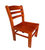 淮杭 办公椅木质椅子会议椅职员椅 HH-BY2028(胡桃色 实木)第4张高清大图