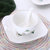初末北欧绿叶6件套陶瓷餐具套装带盘子勺子饭碗(繁枝叶茂（B款 方角型）)第4张高清大图