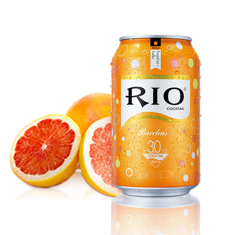 rio锐澳 鸡尾酒预调酒洋酒果酒 330ml*12听装 混合口味随机发货