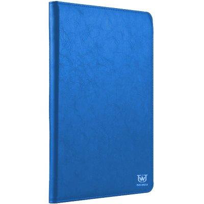 伟吉iPad疯马纹保护套W10112-8浅蓝【真快乐自营 品质保证】适用于iPad mini 2/4， 9.7寸 (全包设计、贴身保护，轻薄设计、既保护又轻薄)