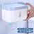 厕所纸巾盒卫生间防水抽纸盒卷纸盒洗手间草纸盒创意免打孔厕纸架(（608）北欧蓝)第2张高清大图