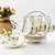 欧式骨瓷咖啡杯英式咖啡具套装个性创意陶瓷茶具套装花茶杯送架子(冰蓝之心(带内花)4杯碟+收纳架+4)第4张高清大图
