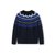 巴拉巴拉男童毛衣套头衫2018新款冬季圆领中大童儿童针织衫民族风(130cm 深蓝)第5张高清大图