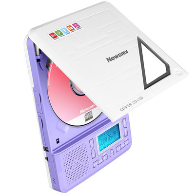纽曼L100便携CD机播放器CD复读机英语小学生放光盘随身听插卡U盘