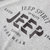 JEEP SPIRIT吉普专卖夏装纯棉圆领男士短袖t恤纯棉宽松大码休闲半袖体桖上衣(2J2017灰绿 XXL)第3张高清大图
