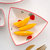 家用陶瓷盘子创意早餐盘爱心盘特色餐具水果盘草莓饭汤碗组合套装(草莓 梅花盘4个装 默认版本)第5张高清大图