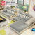 曲尚（Qushang）沙发 布艺沙发 可拆洗 客厅家具8723(【双位+贵妃+边几】)第5张高清大图