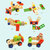 木制儿童修理工具玩具箱(多色)第6张高清大图
