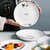 北欧猫咪盘子菜盘深盘家用陶瓷套装组合方形可爱创意餐盘碟浅平盘(8寸方盘-B款)第2张高清大图