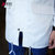 丹杰仕 2016秋季条纹韩版修身青年外套男潮男士中长款风衣DJ47888(白色 M)第5张高清大图