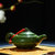润器 冰裂茶具套装包邮 冰裂釉茶壶茶杯套装 礼品定制促销(翡翠绿专色冰裂)第3张高清大图